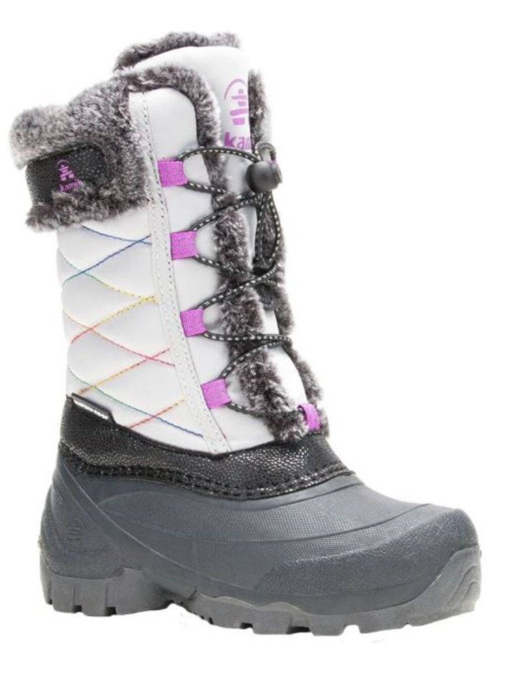 Kamik - Star 3 Boots, size 13 US little kids, color grey.